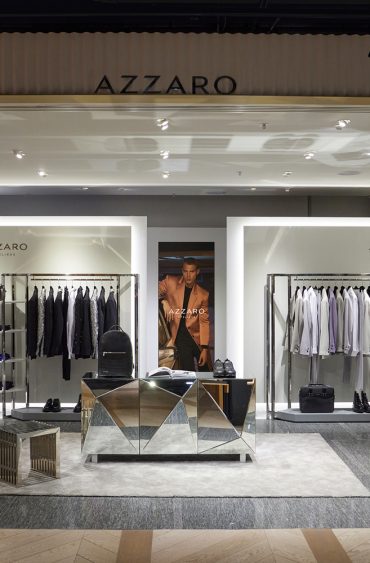 Azzaro ouvre son premier flagship homme