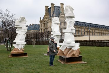 Les Trois Grâces de Pedro Cabrita Reis au Jardin des Tuileries