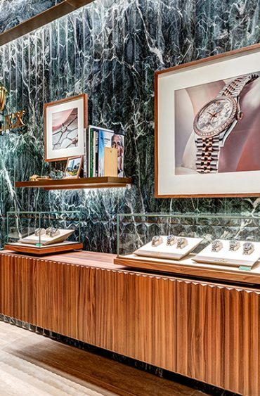 Rolex enhances its setting at Galeries Lafayette