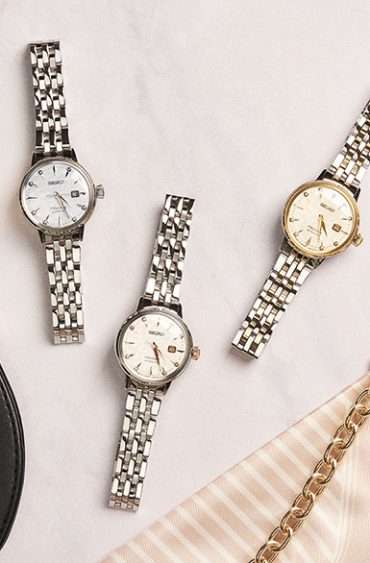 Seiko watches, in women’s time