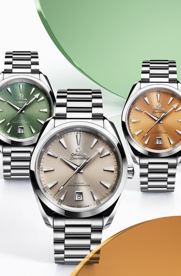 Omega, with the new colours of time