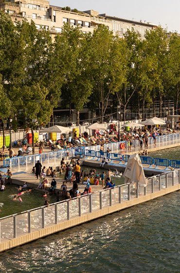 Splash in the Canal de l’Ourcq!