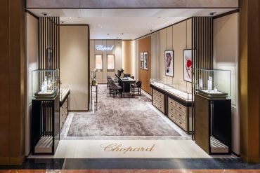 Chopard Revamping its showcase at Galeries Lafayette