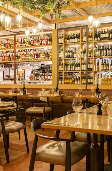 The hospitality of Eataly at the Osteria del Vino