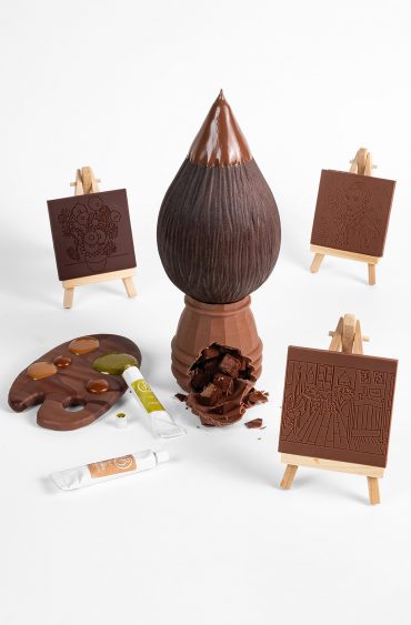 Chocolaterie Baumanière : quand le chocolat et la peinture se rencontrent