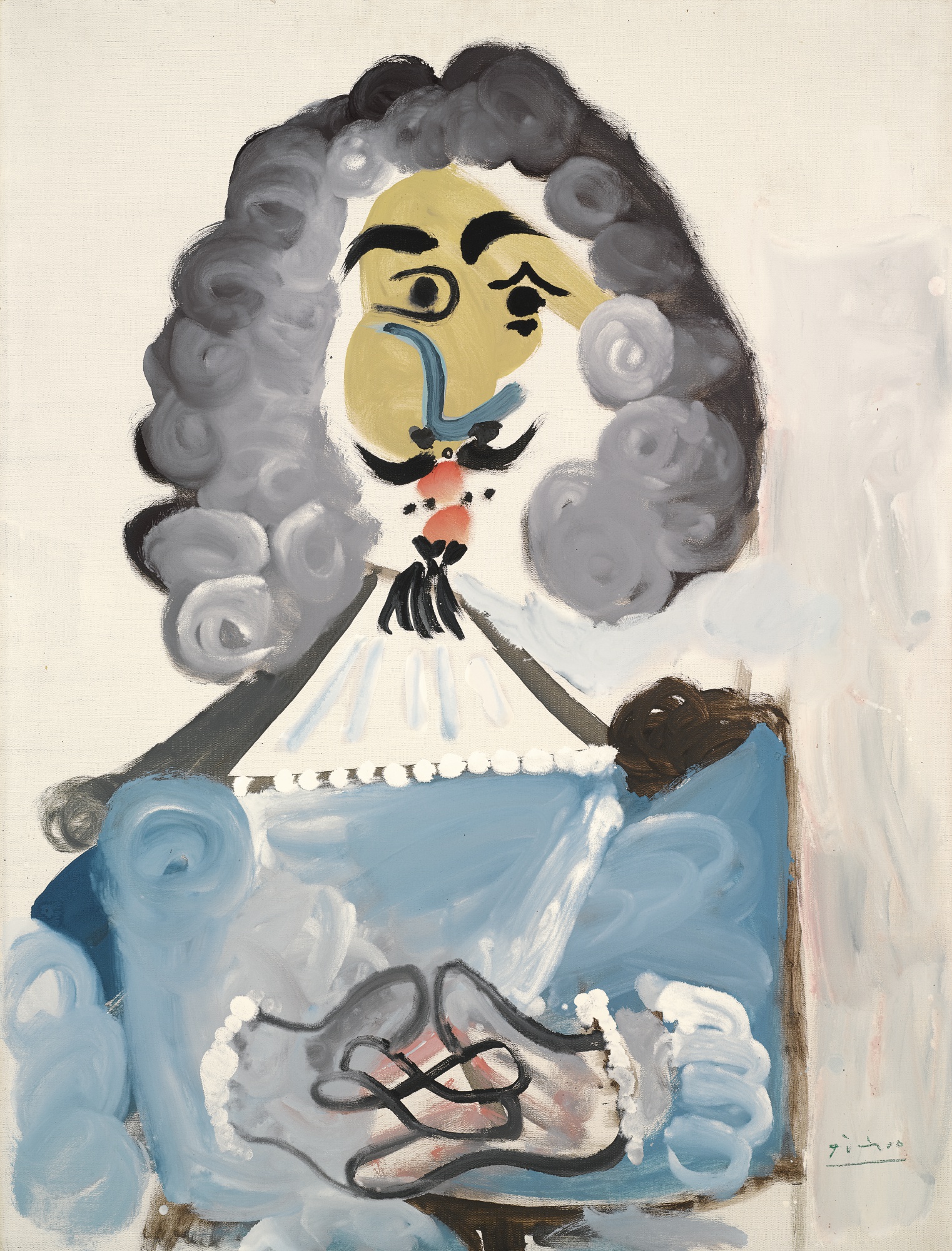 PABLO PICASSO, Mousquetaire, 1967, Image courtesy of Van de Weghe Gallery