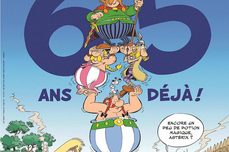 Astérix et Obélix entrent à Grévin