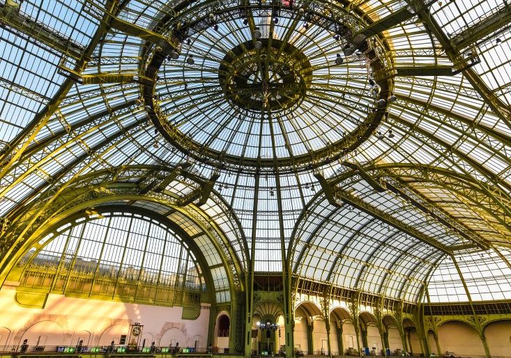 La plus grande patinoire intérieur au monde au Grand Palais