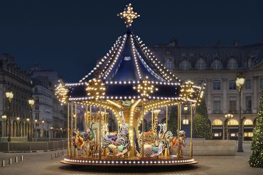 Louis Vuitton : carrousel contemporain Place Vendôme