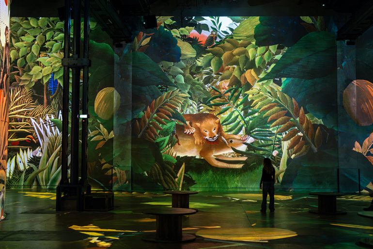 Atelier des Lumières « Le Douanier Rousseau »