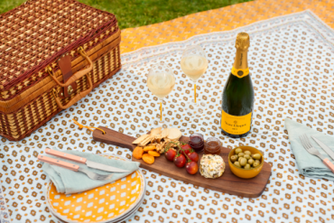 Picnic Veuve Clicquot au Printemps Haussmann 