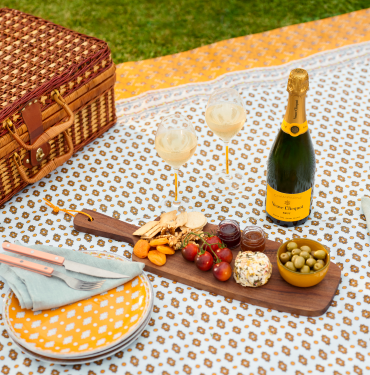 Picnic Veuve Clicquot au Printemps Haussmann 
