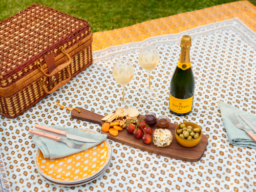 Picnic Veuve Clicquot au Printemps Haussmann 