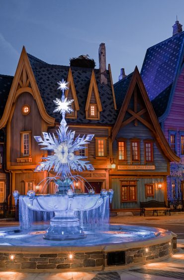 La reine des neiges en majesté à Disneyland Paris