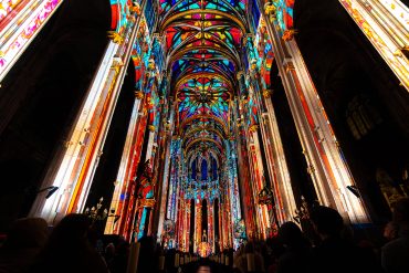 Saint-Eustache en pleine lumière