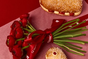 Un cœur fraise-litchi