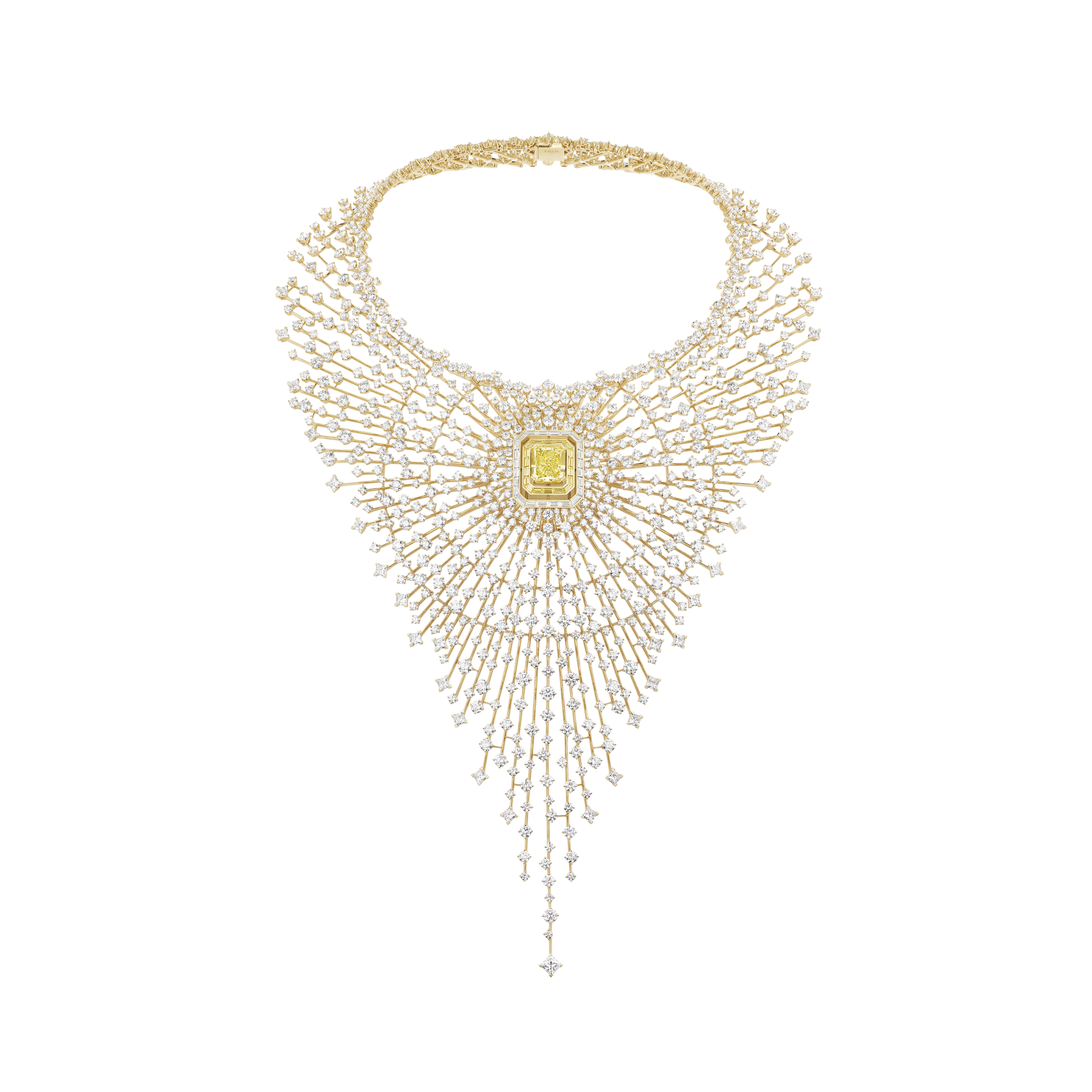 haute joaillerie Monsieur Fred Golden collier or